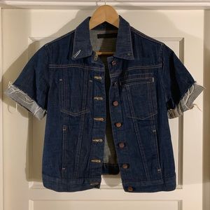GENETIC short sleeve denim jacket